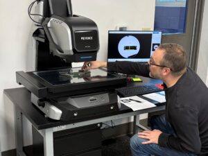 Keyence Image Dimension Measurement System (IM-X1000 Series).