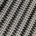 Close-up of unified threaded rods